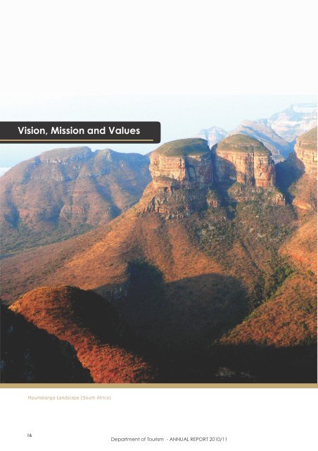 Department of Tourism - ANNUAL REPORT 2010/11