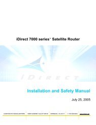 iNFINITY 7000 Installation and Safety Manual