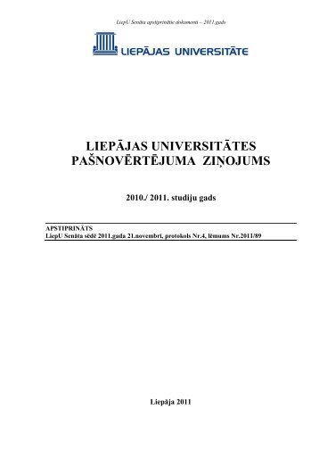 PDF dokuments - LiepÄjas UniversitÄte