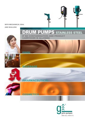 Drum pumps stainless steel - Servibrel