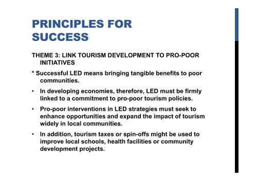 TOURISM & LOCAL ECONOMIC DEVELOPMENT PROF ROGERSON