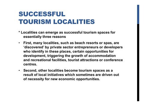 TOURISM & LOCAL ECONOMIC DEVELOPMENT PROF ROGERSON