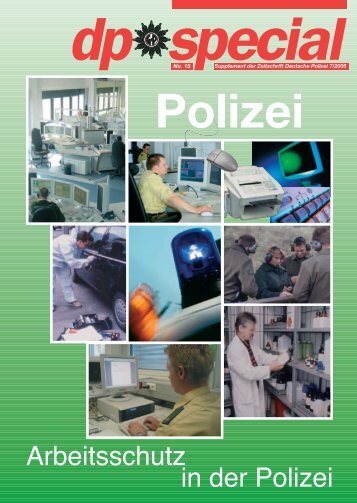 Arbeitsschutz in der Polizei - GdP