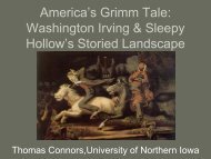 Washington Irving & Sleepy Hollow's Storied Landscape - American ...
