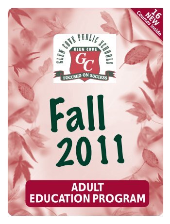 ADULT EDUCATION PROGRAM - Glen Cove City Schools