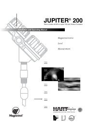 Instruction Manual - Magnetrol International