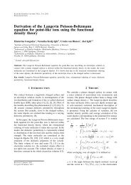 Derivation of the Langevin Poisson-Boltzmann equation for point ...