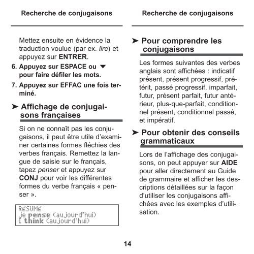 Dictionnaire français - Franklin Electronic Publishers