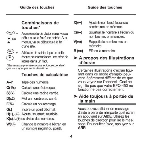 Dictionnaire français - Franklin Electronic Publishers