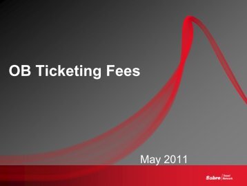 OB Ticketing Fees