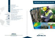 GESTION DES SITES ET SOLS POLLUÃS - Artelia