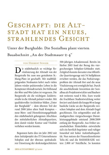 Download (PDF 1.2 MB) - Freunde der Altstadt Kemptens eV