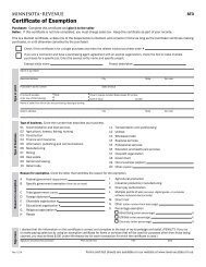 ST3, Certificate of Exemption - Minnesota Department of Revenue