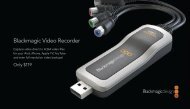 Blackmagic Video Recorder