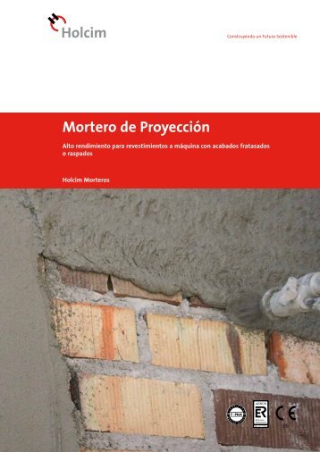 Mortero de ProyecciÃ³n CSIII - Holcim