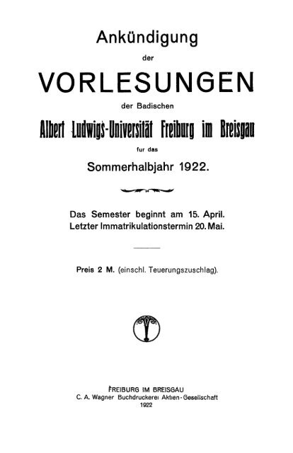 Anzeige Freimore Albert Ludwigs UniversitA t Freiburg