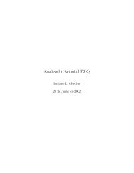 Analisador Vetorial FSIQ - Inatel