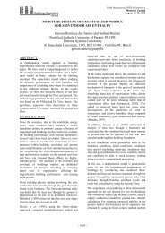moisture effects of unsaturated porous soils on indoor air ... - ibpsa