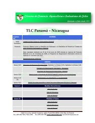 TLC PanamÃ¡ â Nicaragua - Fecamco