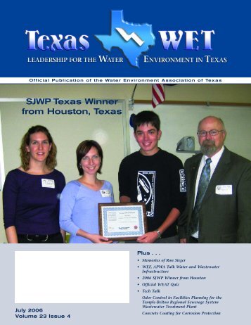 Texas WET Magazine - Water Environment Association of Texas