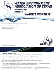 WEF+WEAT and WEAT-only Membership Application - Water ...