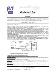 BVT OVULATION TEST N6 kasutusjuhend