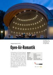 Gute Beispiele mit LED - Musikpavillon Luzern (LU) - Safe