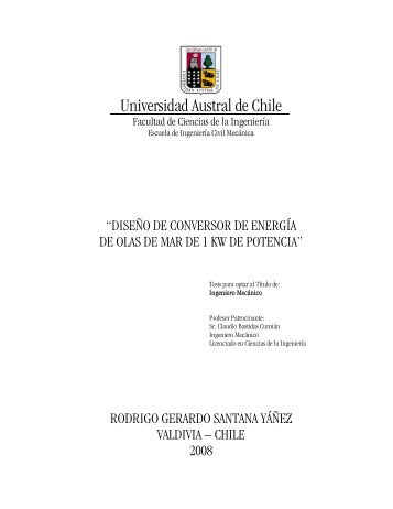 Universidad Austral de Chile - CyberTesis UACh - Universidad ...