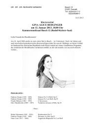 12. Januar 2013 Klavierrecital Gina Alice Redlinger - Niemannlab.de