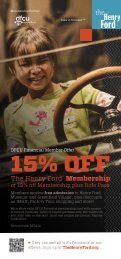 The Henry Ford Membership - DFCU Financial