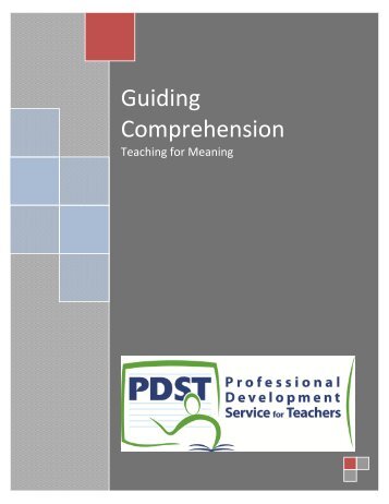 Guiding Comprehension - PDST