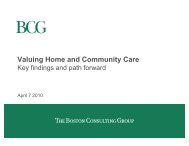 Summary of Findings - Ontario Home Care Association