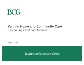 Summary of Findings - Ontario Home Care Association