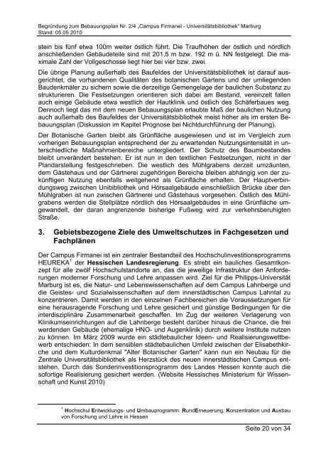 BegrÃ¼ndung zum B.-Plan-Vorentwurf