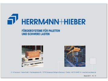 Anwenderpraxis - H+H Herrmann + Hieber GmbH