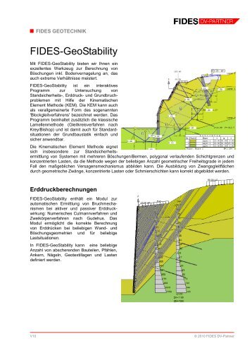 FIDES-GeoStability - FIDES DV-Partner