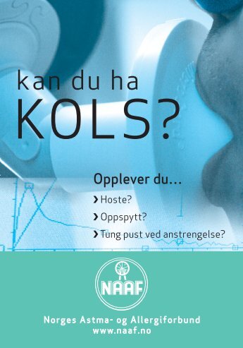 naaf kolsbrosjyre ver9 - Norges Astma- og Allergiforbund