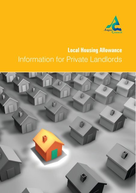Information for Private Landlords - Angus Council