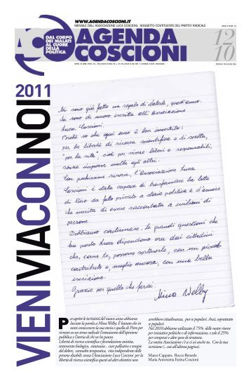 agenda 52_COSCIONI_bassa.pdf - Associazione Luca Coscioni