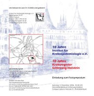 Festsymposium - Institut für Krebsepidemiologie e.V.