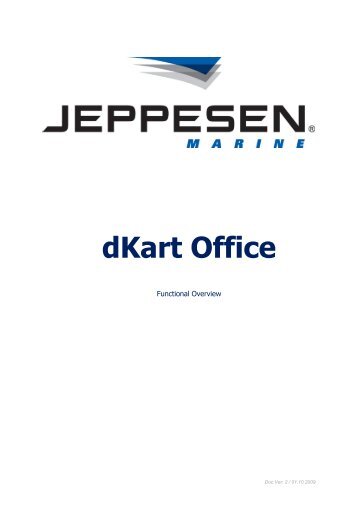 dKart Office - Jeppesen Commercial Marine