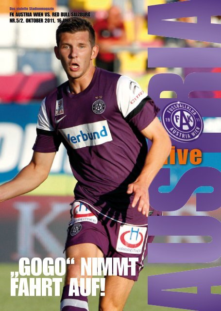 „GOGO“ NIMMT FAHRT AUF! - FK Austria Wien