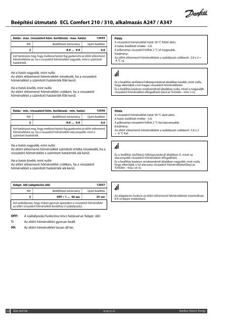 ECL Comfort 210/310, A247/A347 Installation Guide