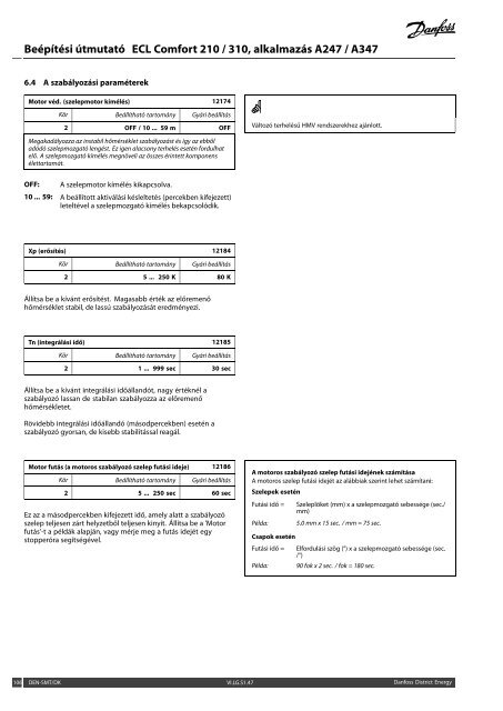 ECL Comfort 210/310, A247/A347 Installation Guide