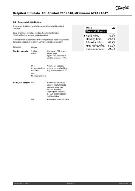 ECL Comfort 210/310, A247/A347 Installation Guide