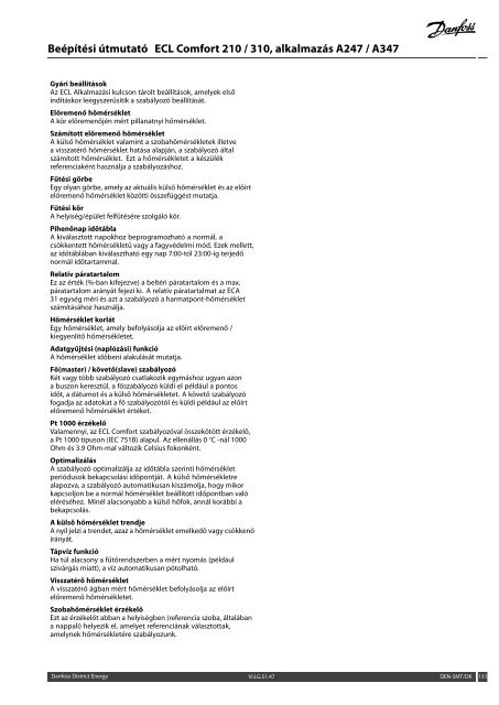 ECL Comfort 210/310, A247/A347 Installation Guide