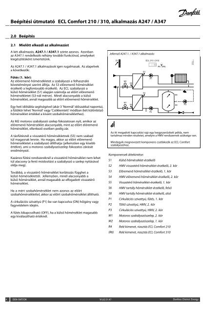 ECL Comfort 210/310, A247/A347 Installation Guide