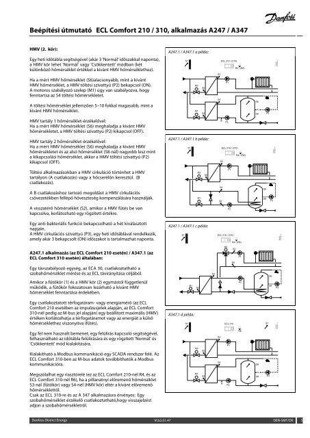 ECL Comfort 210/310, A247/A347 Installation Guide