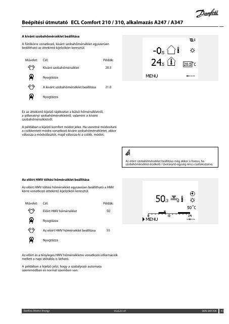 ECL Comfort 210/310, A247/A347 Installation Guide