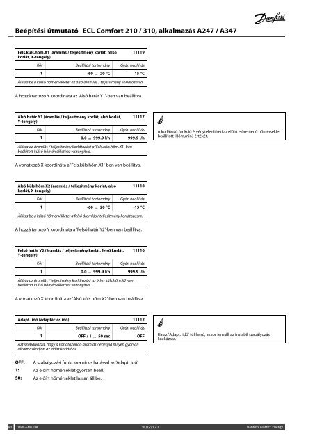 ECL Comfort 210/310, A247/A347 Installation Guide